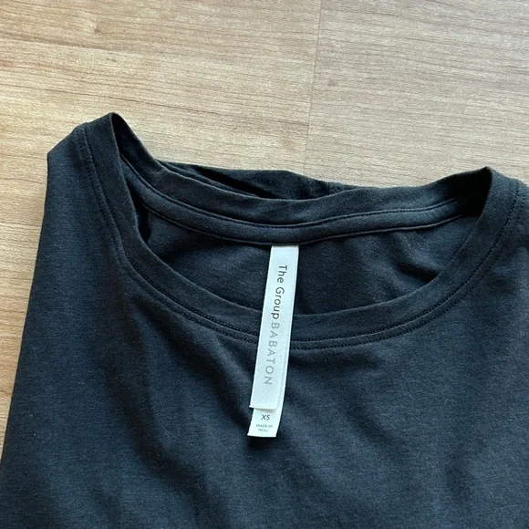 NWOT Aritzia Babaton Pegasus T-Shirt (Black) - Picture 9 of 10